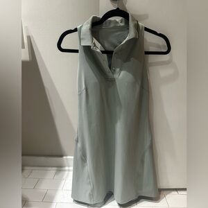 Lightweight Sleeveless Polo Tennis Dress